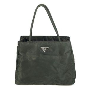 Prada Nylon Green tote